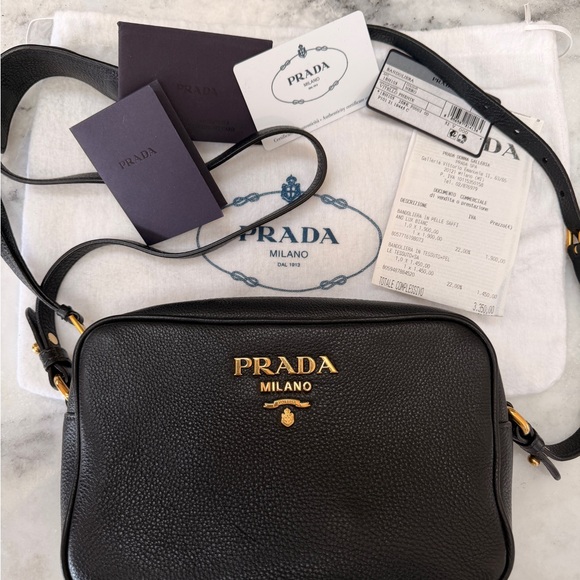 Prada Zip Crossbody Bag Saffiano Leather - Picture 7 of 7